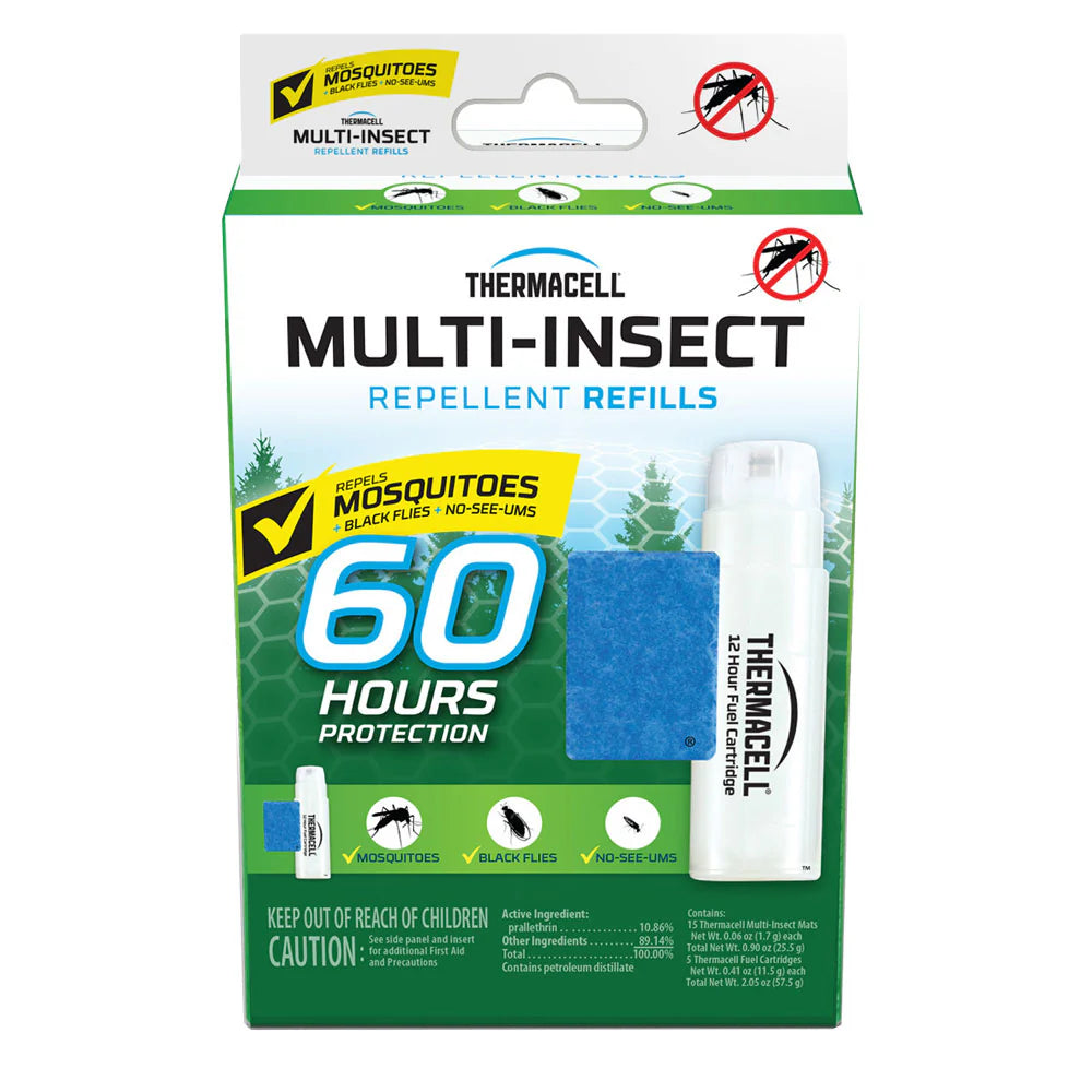 Multi Arm Insect Thermacell Multi-Insect 60 Hour Refill – Catfish Custom Bowstrings