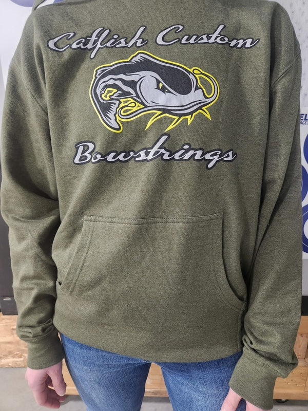 Catfish Logo Hoodie Catfish Custom Bowstrings